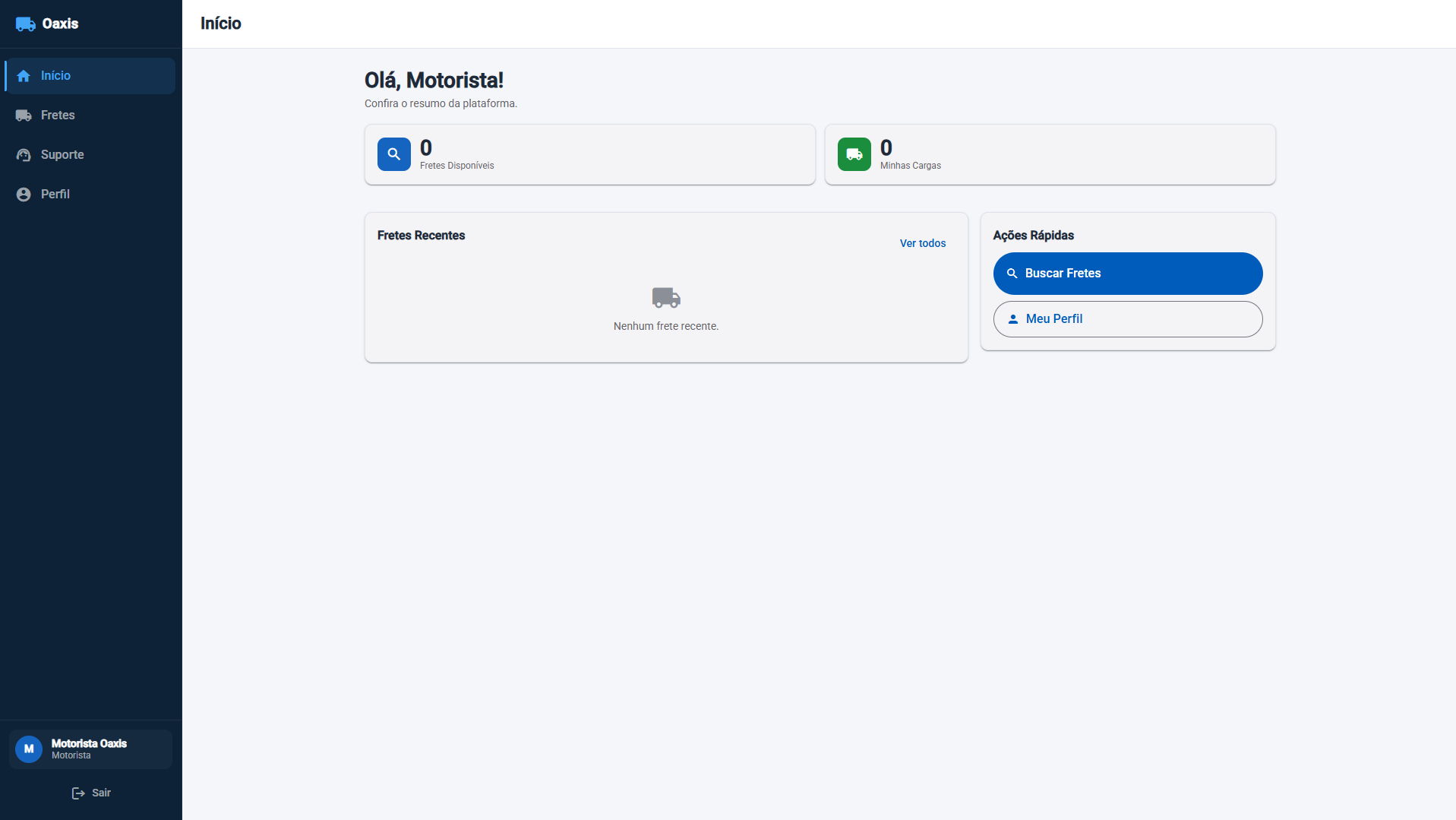 Oaxis Frete Marketplace